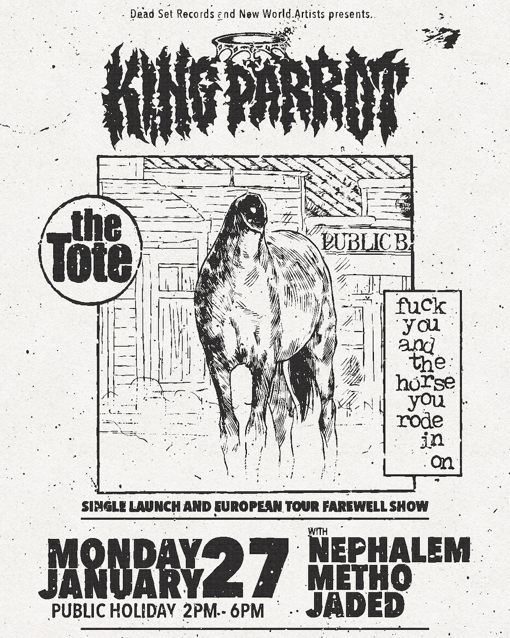 PANTERA / POWER TRIP / KING PARROT 2024